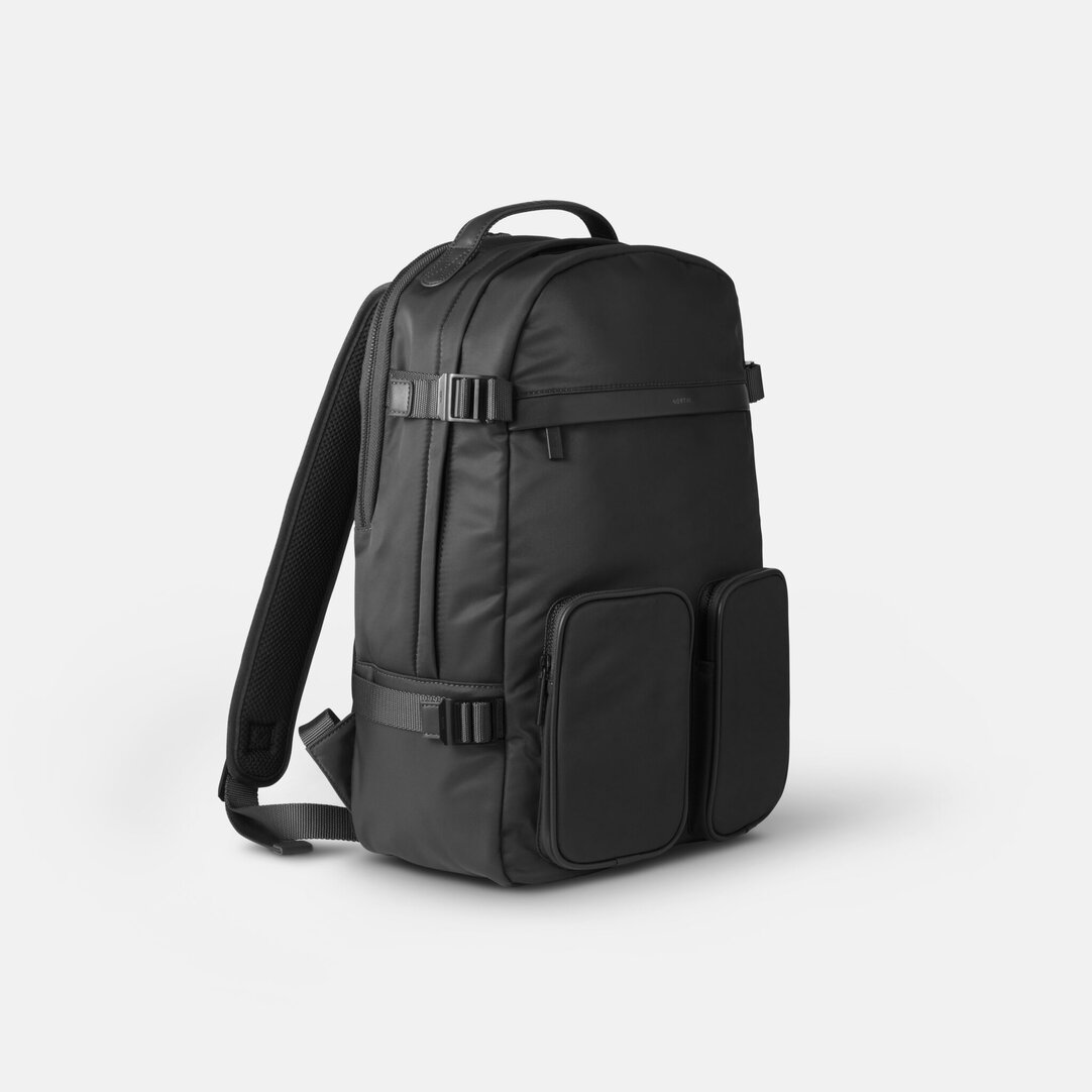 Explorer Backpack Midnight Black | Sustainable & Unique